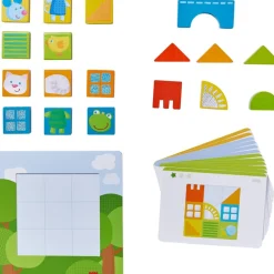 New HABA Animal Squares Arranging Game