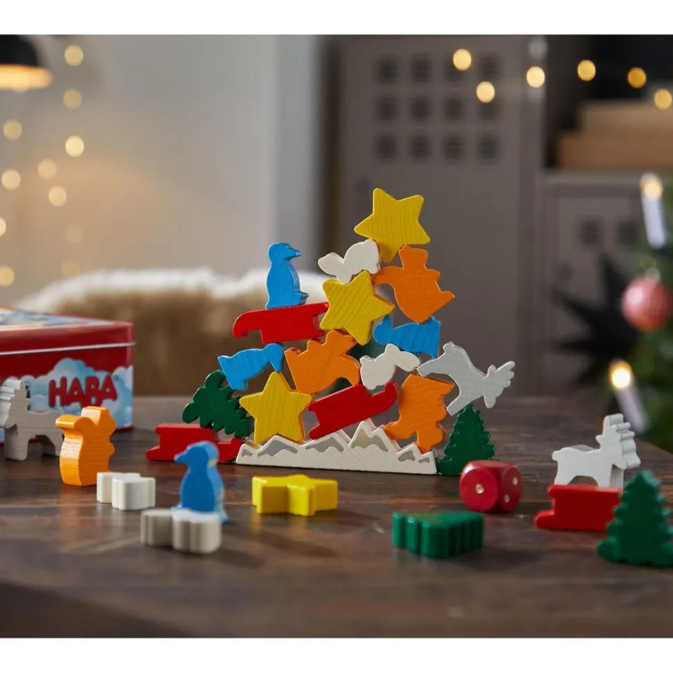 Best HABA Animal Upon Animal Christmas Stacking Game