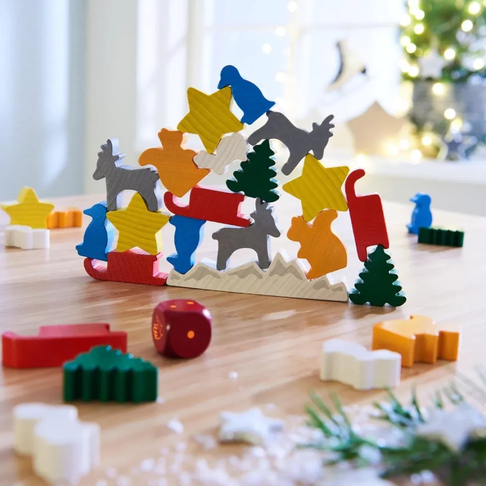 Sale HABA Animal Upon Animal Christmas Stacking Game