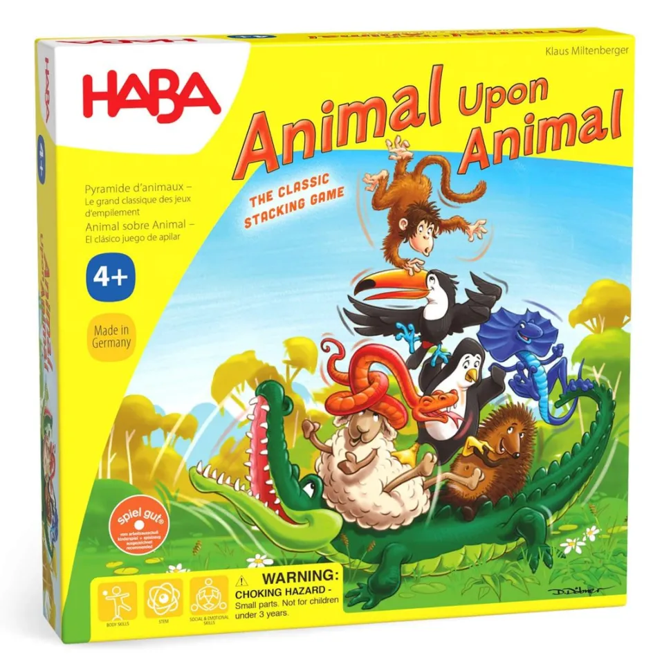 Clearance HABA Animal Upon Animal Game
