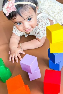 Best Sale HABA Baby'S First Wood Basic Blocks
