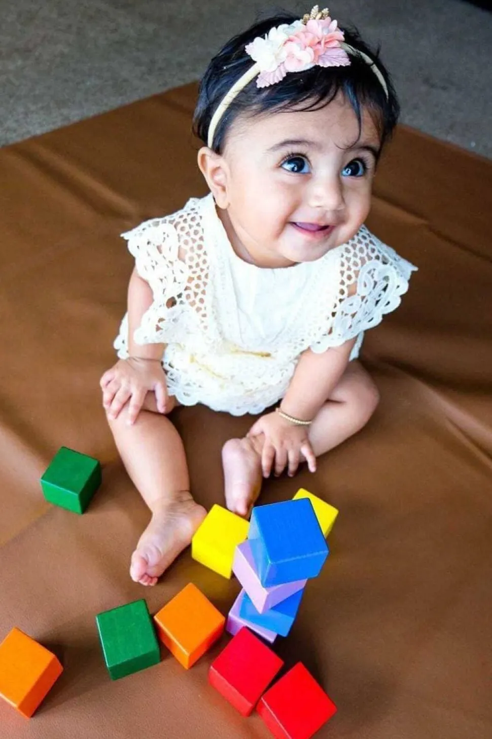 Hot HABA Baby'S First Wood Basic Blocks