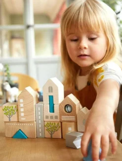 Flash Sale HABA Bad Rodach 18 Piece Wooden Building Blocks