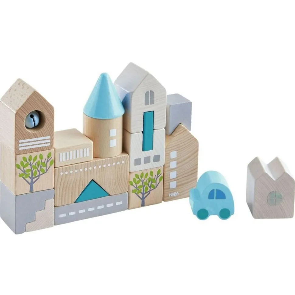 Shop HABA Bad Rodach 18 Piece Wooden Building Blocks