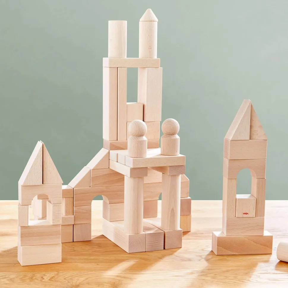Cheap HABA Basic Building Blocks 60 Piece Large Starter Set