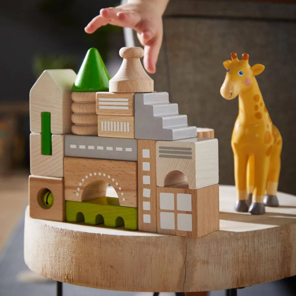 Cheap HABA Coburg 28 Piece Wooden Building Blocks