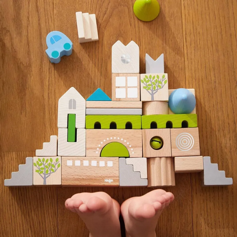 Cheap HABA Coburg 28 Piece Wooden Building Blocks