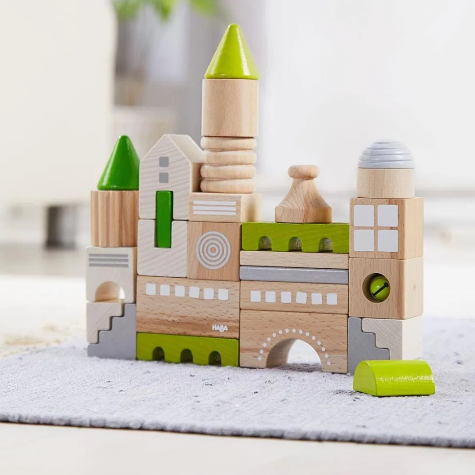 Cheap HABA Coburg 28 Piece Wooden Building Blocks