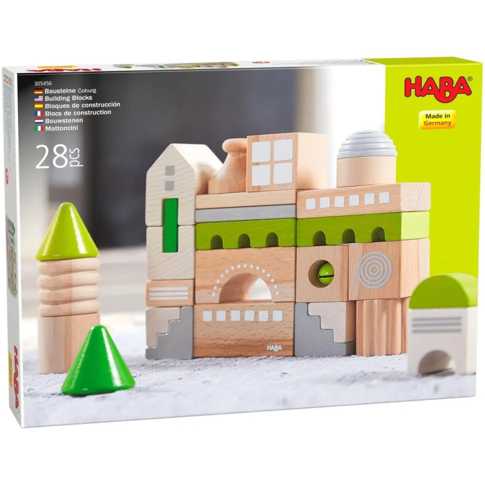 Cheap HABA Coburg 28 Piece Wooden Building Blocks