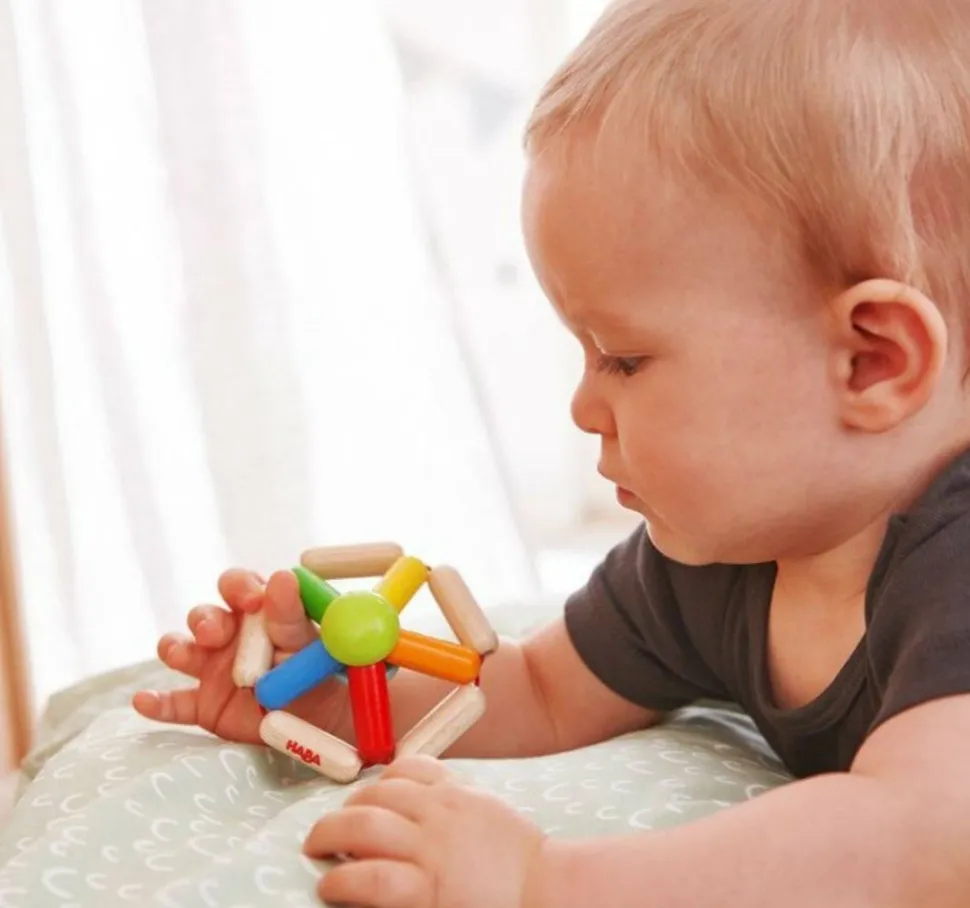Store HABA Color Carousel Wooden Baby Rattle