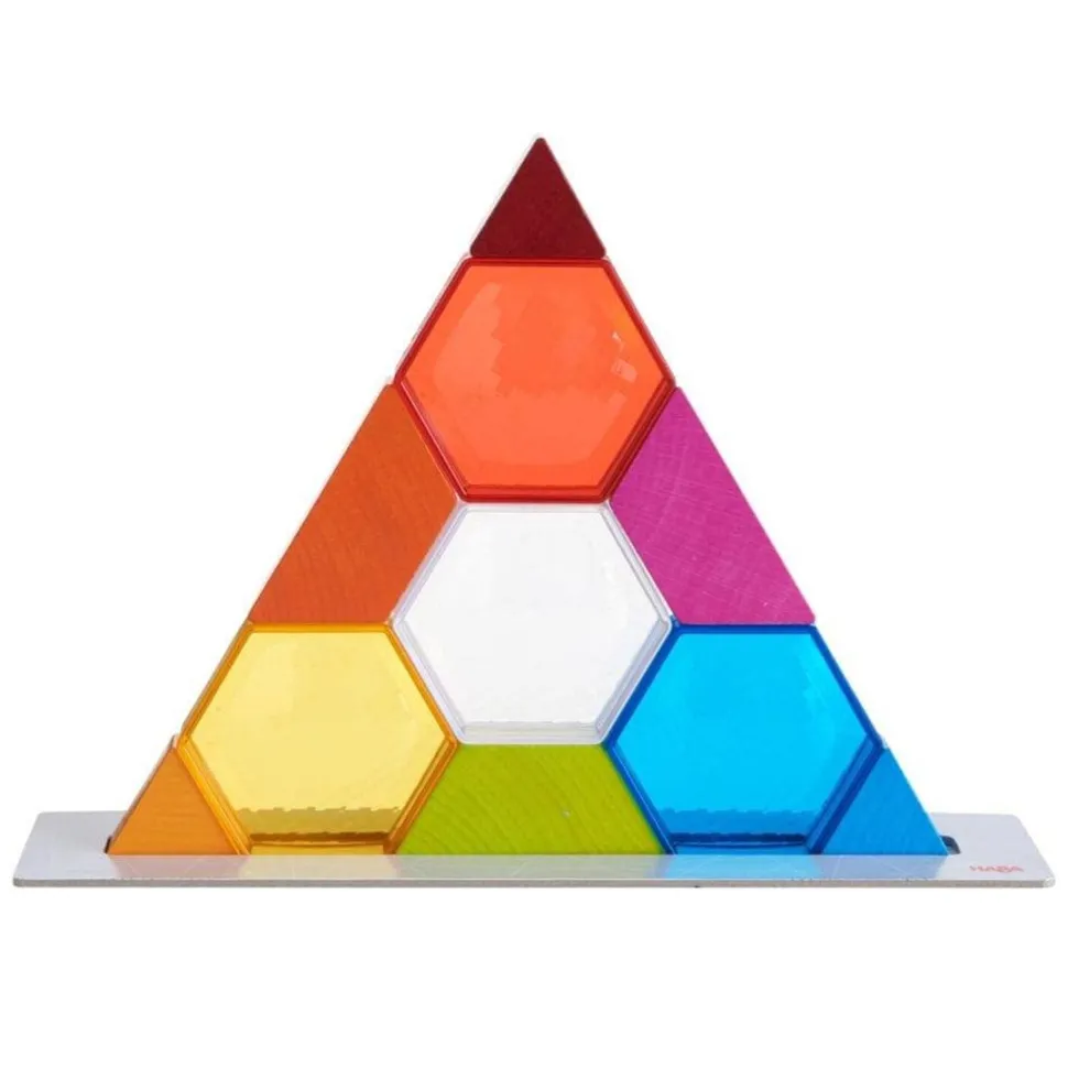 Flash Sale HABA Color Crystals 15 Piece Stacking Game