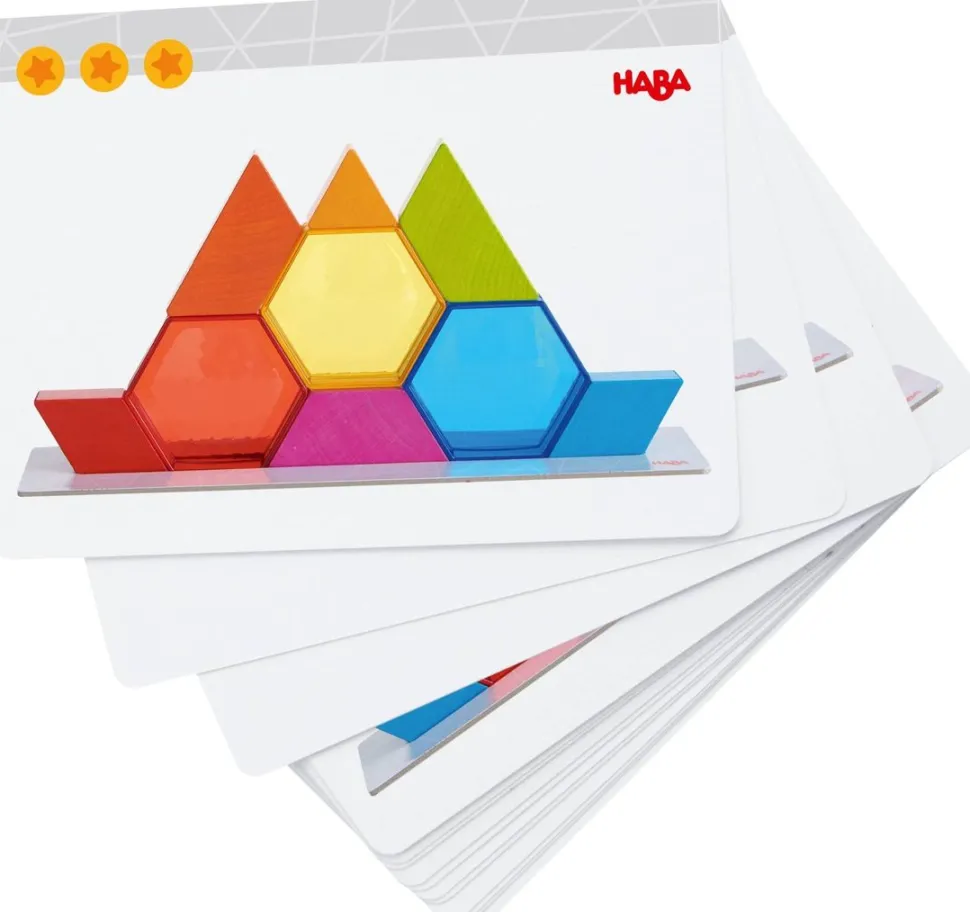 Flash Sale HABA Color Crystals 15 Piece Stacking Game