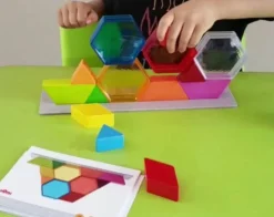 Flash Sale HABA Color Crystals 15 Piece Stacking Game