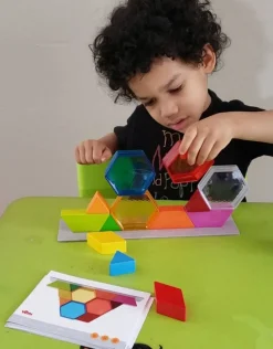 Flash Sale HABA Color Crystals 15 Piece Stacking Game