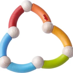 Clearance HABA Color Snake Wooden Rattle & Fidget Toy