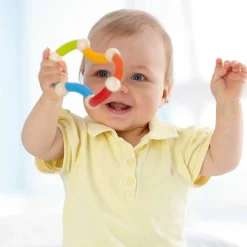 Clearance HABA Color Snake Wooden Rattle & Fidget Toy