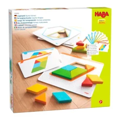 Hot HABA Colorful Shapes Arranging Game