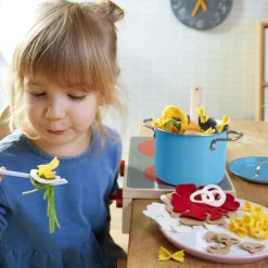 New HABA Cooking Set Pasta Time Play Food Set