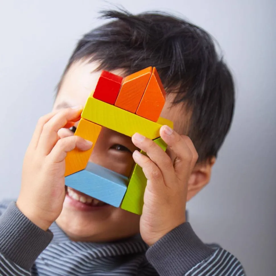 Outlet HABA Creative Stones 3D Wooden Arranging Blocks