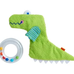 Outlet HABA Crocodile Rattle With Removable Teething Ring