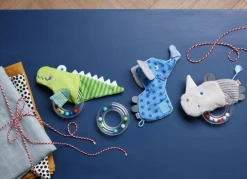 Outlet HABA Crocodile Rattle With Removable Teething Ring