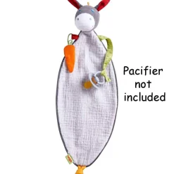 Online HABA Cuddly Donkey Snuggly Lovey Baby Blankie
