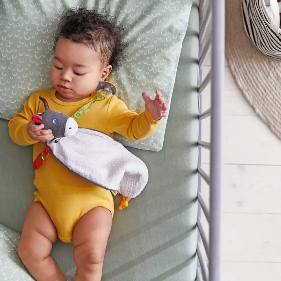 Online HABA Cuddly Donkey Snuggly Lovey Baby Blankie