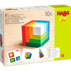 Sale HABA 3D Rainbow Cube Arranging Game