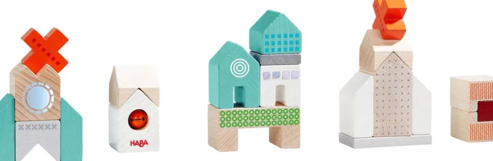 Online HABA Dog And Cat Building Block Set