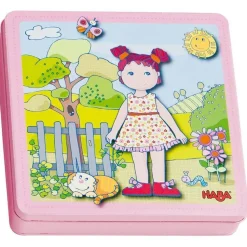 New HABA Dress-Up Doll Lilli Magnetic Game
