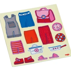 New HABA Dress-Up Doll Lilli Magnetic Game
