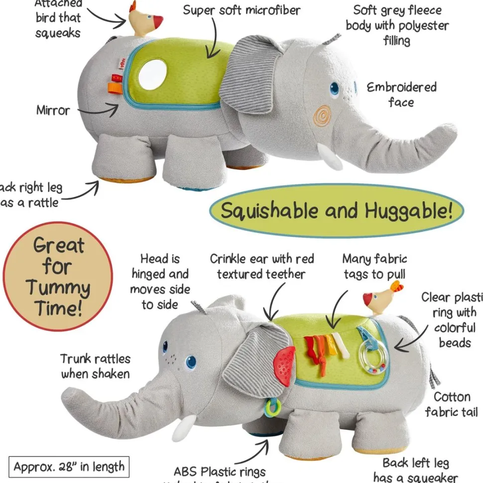 Sale HABA Elephant Discovery Pillow