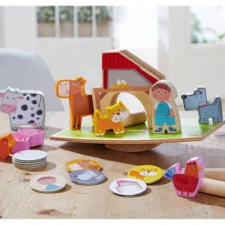 Discount HABA Farm Balancing Act Stacking Game