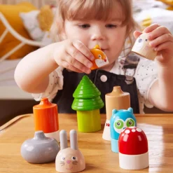 Clearance HABA Forest Animals Wooden Stacking Toy