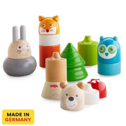 Clearance HABA Forest Animals Wooden Stacking Toy