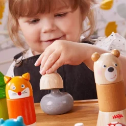 Hot HABA Forest Animals Wooden Stacking Toy