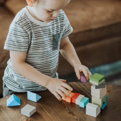 Best HABA Four By Four 3D Arranging Game Wooden Building Blocks