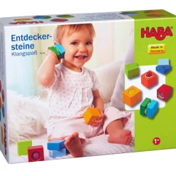 Clearance HABA Fun With Sounds Wooden Discovery Blocks