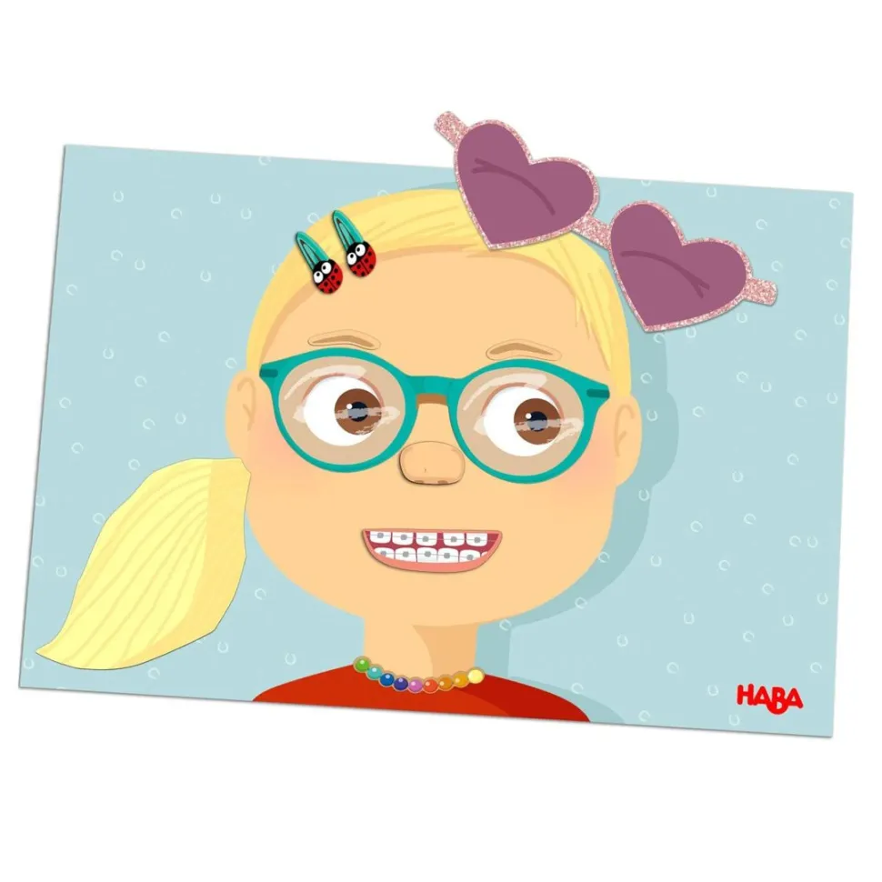 Cheap HABA Funny Faces Magnetic Game Box