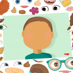 Online HABA Funny Faces Magnetic Game Box