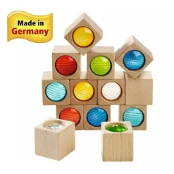 New HABA Kaleidoscopic Colored Prisms Building Blocks
