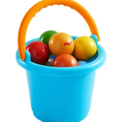 Sale HABA Kullerbu Bucket Of 13 Assorted Wooden Balls