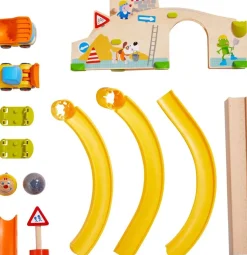 New HABA Kullerbu Construction Site Play Track Starter Set