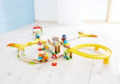 New HABA Kullerbu Construction Site Play Track Starter Set