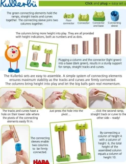 Best Sale HABA Kullerbu Floor Connectors Expansion Set