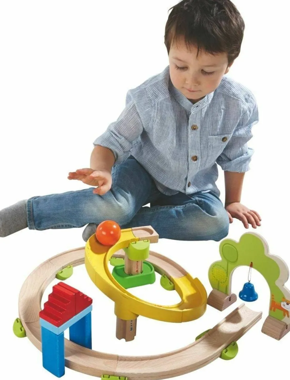 Best HABA Kullerbu Spiral 26 Piece Starter Track Set