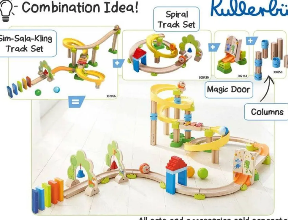 Best HABA Kullerbu Spiral 26 Piece Starter Track Set