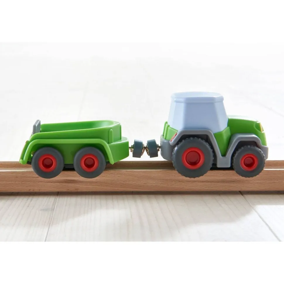 Clearance HABA Kullerbu Tractor And Trailer With Momentum Motor