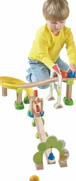 Best Sale HABA Kullerbu Windmill 25 Piece Starter Track Set