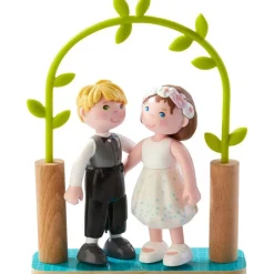 Flash Sale HABA Little Friends Bride & Groom Wedding Play Set
